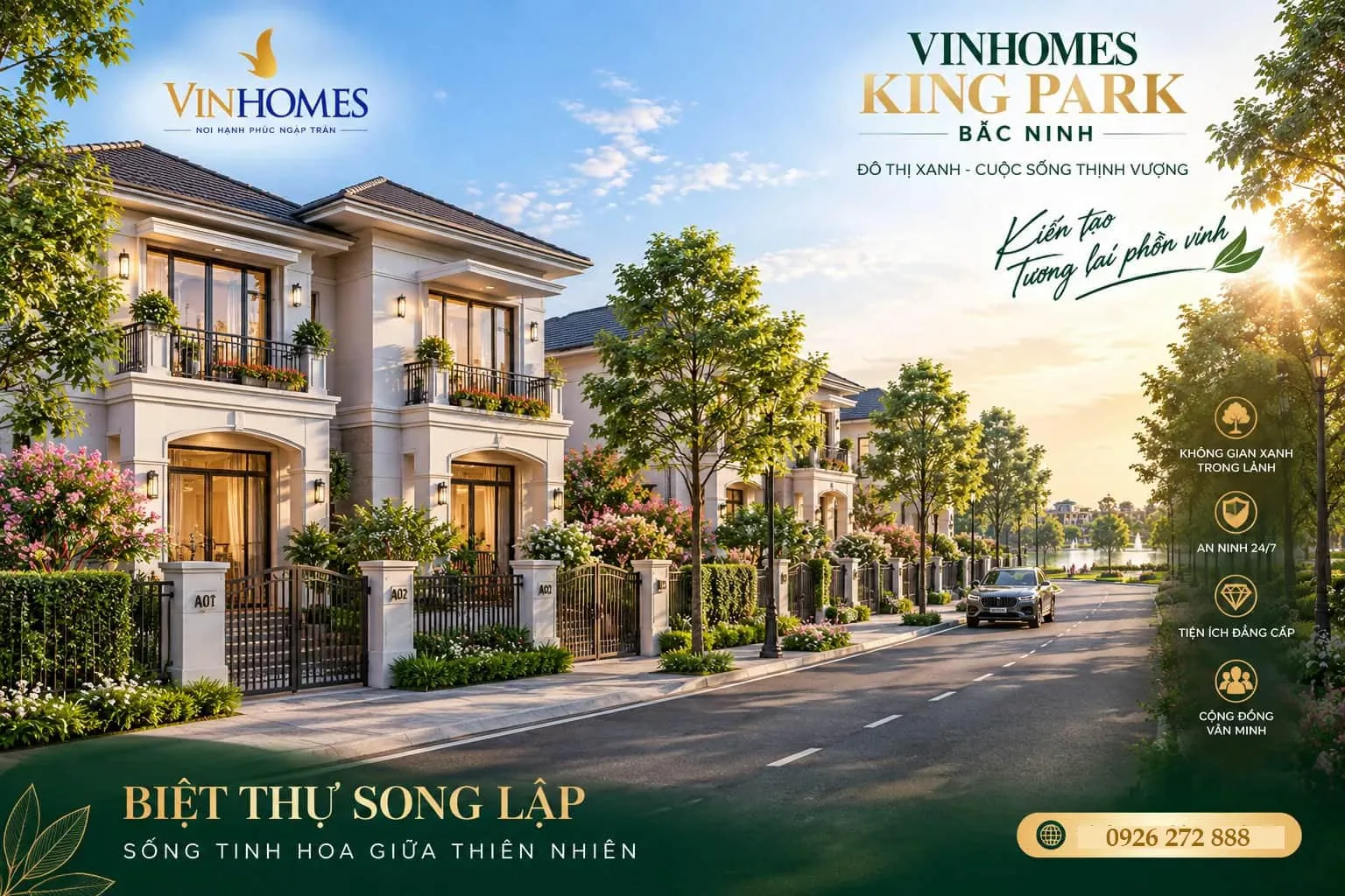 vinhomes-king-park (4) biệt thự tại vinhomes bắc ninh