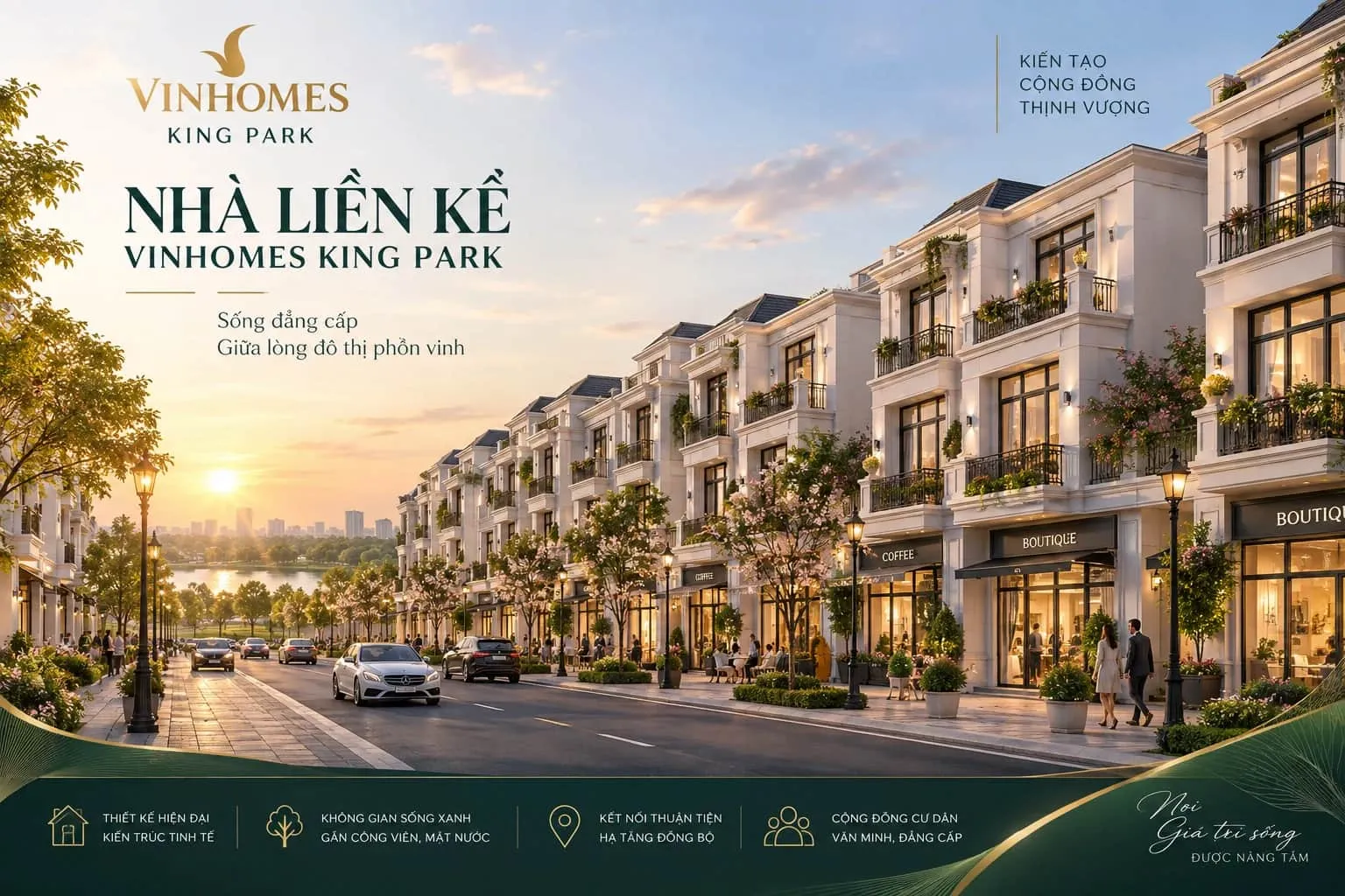 vinhomes-king-park (5) nhà liền kề và shophouse tại vinhomes bắc ninh