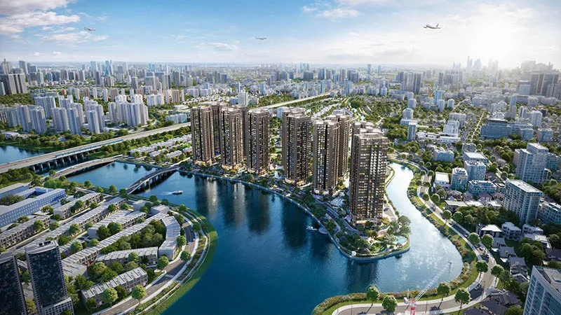 dự án norton park của chủ đầu tư gamuda land nằm trên mặt sau aeon mall quốc lộ 13