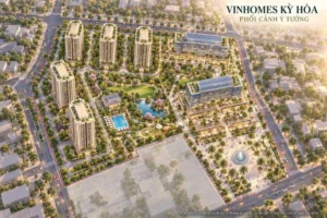 khu đô thị vinhomes kỳ hòa nằm gốc đường 3/2 và lê hồng phong
