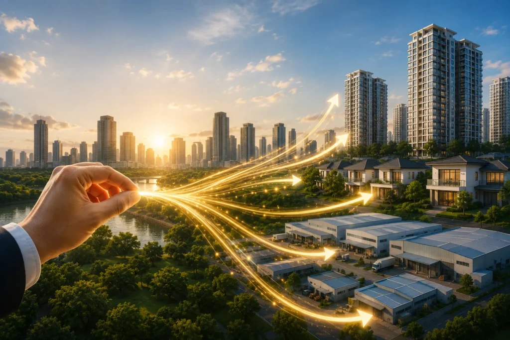 Chủ đầu tư đối với phần diện tích giữ lại